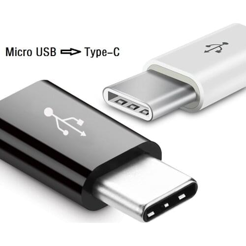 1/2/5Pcs Mobile Phone Adapter Micro USB To USB C Adapter Microusb Connector for Huawei Samsung Galaxy Xiaomi Adapter USB Type C