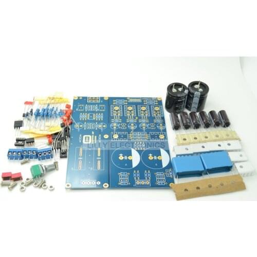 Headphone Amplifier Board Reference Lehmann circuit design Kit AC 15V-0-15V