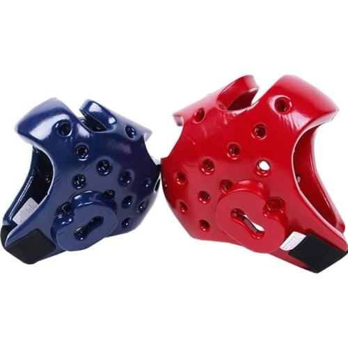 Professional Kick Boxing Sanda Mma Head Protector MMA Helmet Muay Thai Boxing Taekwondo Karate Guard Head WTF Kickboxing