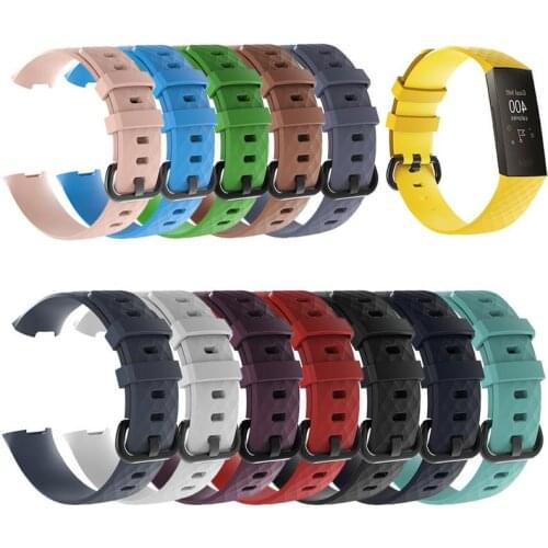 Band For Fitbit Charge 3 Strap Silicone Accessories Wristband For Fitbit Charge 4 Replacement Strap For Fitbit Charge 3 Band