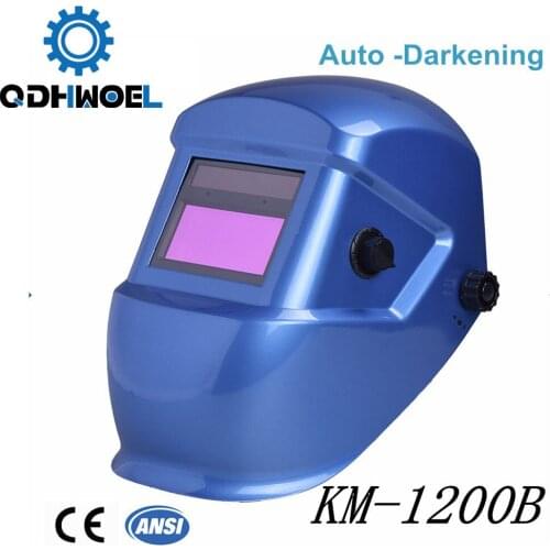 Auto-Darkening Welding Helmet Mask KM-1200B for Electric Laser Welding
