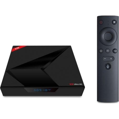 X88 RK3328 set top box 4GB/32GB voice version+BT dual band WIFI 4K