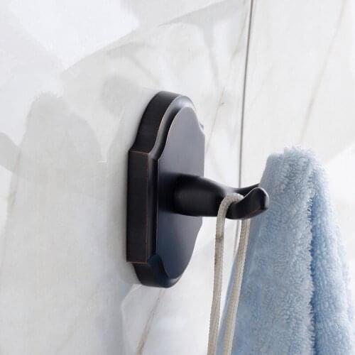 Vidric Oil bubbed bronze Clothes hooks wall mounted Kitchen hooks living room wall hanging door rear hook for cap,coat,Clothes