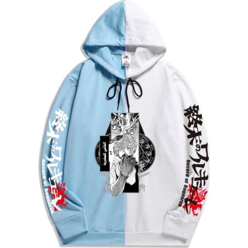 Japan Anime Record Of Ragnarok Hoodie Summer Hoodie Print Double Color Hoodies Pullover Sweatshirt Harajuku Thin Clothing s-xxl