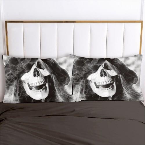 1pc Skull Deadpool Pillow cover Pillow case Bedding Pillowcase Pillowcovers decorative for home 3D HD Print tooth