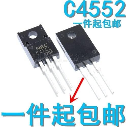 10PCS/LOT 2sc4552 C4552 Direct Plug Triode To220f Spot Supply High Quality