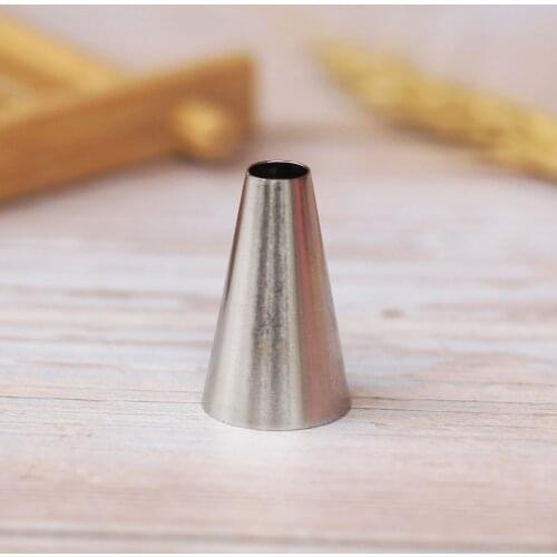 #11 Round Piping Nozzles Pastry Icing Tips Fondant Cup Cake Chocolate Baking Decorating Tools Stainless Steel