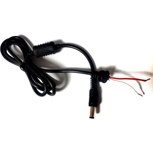 2PCS lot DC 5.5 x2.1mm Power Plug Male Cable 1.2M for Acer Toshiba Lenovo HP