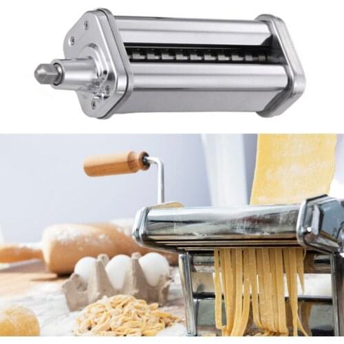 2020 Noodle Makers Parts For Kitchen Fettucine Cutter Roller Attachment For Stand Mixers Kitchen Aid Pasta Food Processors Parts