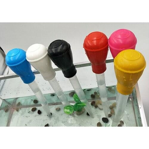 43CM/50ml pipette fish tank siphon pump water changer aquarium pipette BBQ Tool Supply tube aquarium clean tool 1pc