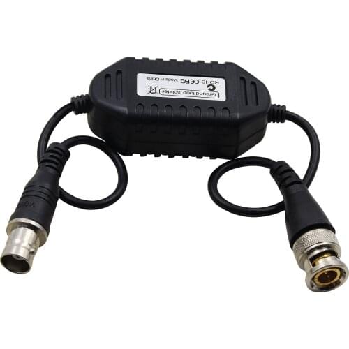 BNC CCTV Camera HD Video Balun Ground Loop Isolator Video Surveillance