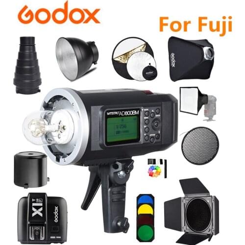 Godox AD600BM Bowens Mount 600Ws GN87 HSS Sync Outdoor Flash Strobe Light with 2.4G Wireless X System,8700mAh Battery + X1T-F