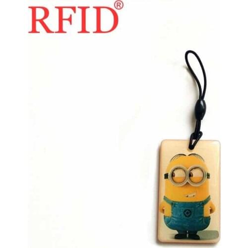 ID 125khz T5577 Rewritable Writable Keyfobs RFID Proximity Token Tag Waterproof Keychains Access Control Card Fast Shipping 1pcs