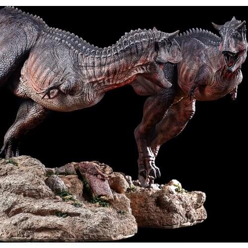 Itoy Jurassic Dinosaur Carnotaurus Hunting Gk Model Museum Collection Pieces 1/15