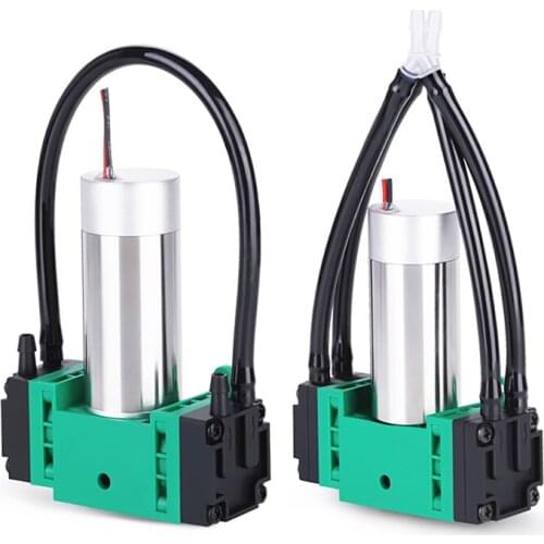 Pengpu Micro Vacuum Pump 12v High Negative Pressure Laboratory Diaphragm Electrical Sampling Oilless