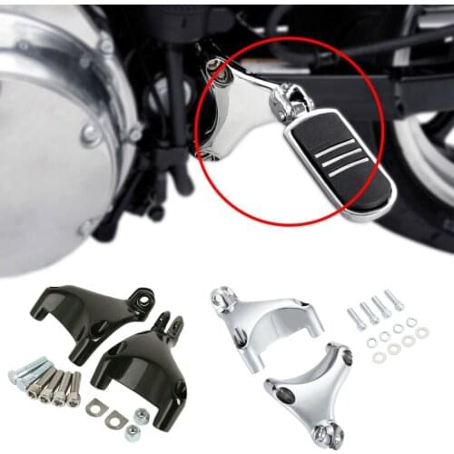 Motorcycle Rear Passenger Foot Peg Mount For Harley Sportster XL883 XL1200 04-13