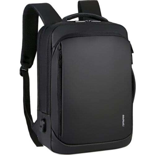 Laptop Backpack Mens Male Backpacks Business Notebook Mochila Waterproof Back Pack USB Charging Bags Travel Bagpack