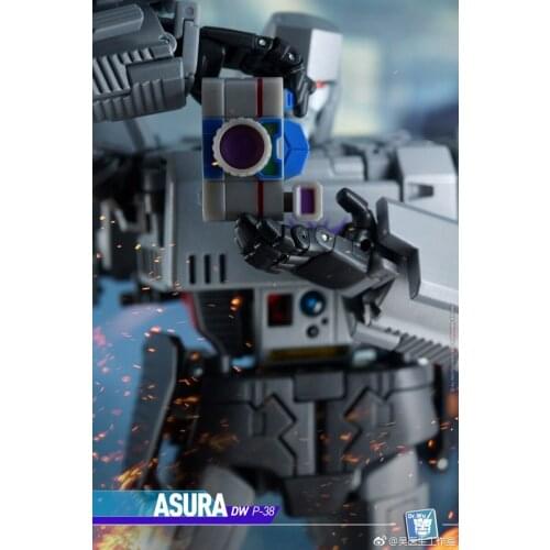 Dr.WU DW P-38 ASURA MP lW accessory kit does not contain toy models
