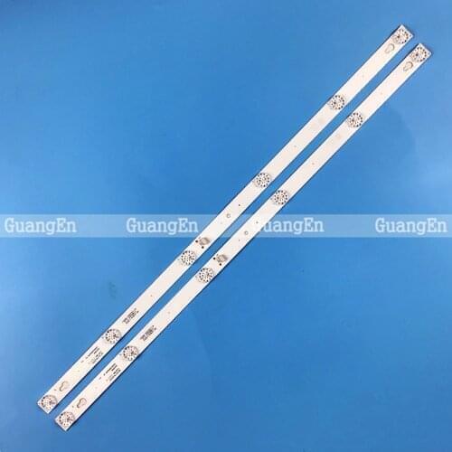 New 2pcs/set 6LED(6V) 560mm LED Backlight Strip for L32P1A 4C-LB3206-HR03J HR01J 32D2900 32HR330M06A5 V5