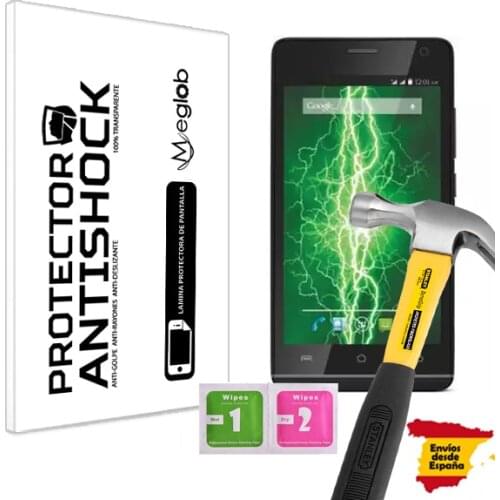 Protector de Pantalla Anti-Shock Anti-Golpe Anti-arañazos Compatible con Lava Iris Fuel 50