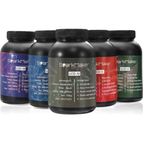 3D printer consumables official material SLA photosensitive resin LCD light curing DLP wavelength 405