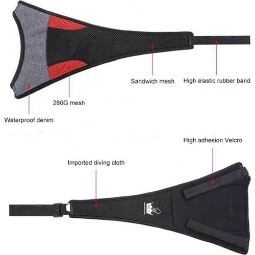 Road Mountain Bicycle Bike Sweat Absorb Guard Strap Net Cover with Phone Pouch thinkrider bike trainer rodillo ciclismo roller