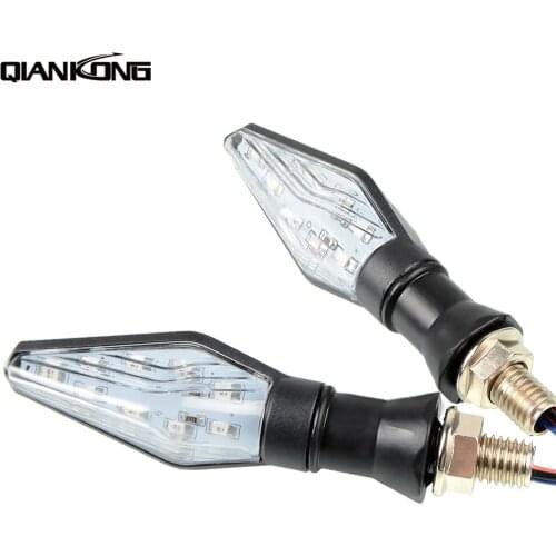 For EXC F DR DRZ RM RMX RMZ 85 125 250 400 450 Motorcycle LED Turn Signal Light 12 LED Indicator Light