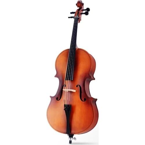 Solid Wood Cello Instrument 1/8 Grade Test Performance Beginner Adult Children