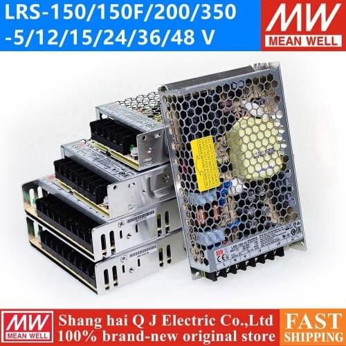 MEAN WELL LRS-150-12 LRS-150-15 LRS-150-24 LRS-150-36 LRS-150-48 150W Single Output Switching Power Supply