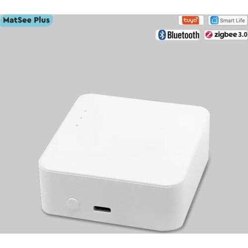 Tuya Zigbee Bluetooth Intelligent Multi Mode Gateway Remote Control Mesh Linkage Smart Home Equipment Support Alexa Google Home