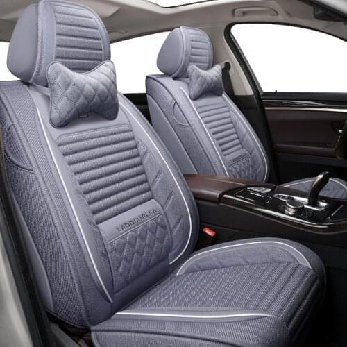 FeKoFeKo Flax Universal Car Seat covers for Opel all models Vectra b c Astra g h Antara zafira a b auto accessories car styling