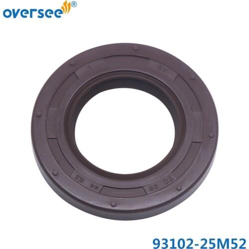 93102-25M52 Oil seal For YAMAHA Outboard Motor 2T 9.9 / 15HP Parsun Hidea Seapro HDX Size:25*44*6.5mm