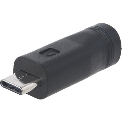 Type C USB C Male to DC 5.5x2.1mm DC Female Connector Charge Barrel Jack Power Adapter for Mobile Phone