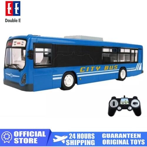 2021 NEW RC Car 6 Channel 2.4G Remote Control Bus City Express High Speed One Key Start Function Sound and Light