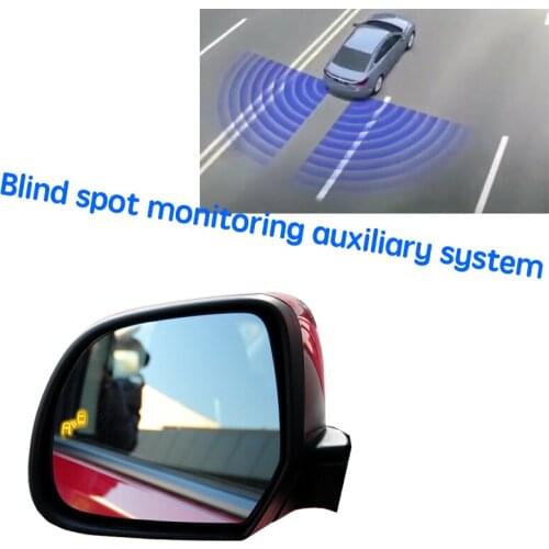 Car BSM Blind Area Spot Warning Drive Mirror Rear Radar Detection System For Nissan Latio Almera Versa V-Crive N17 2011~2020