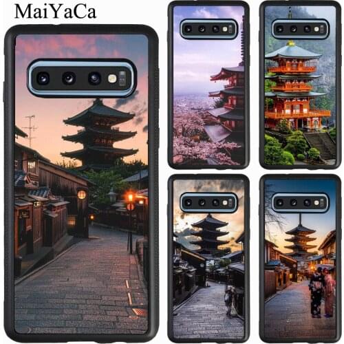 Japanese Temple Kyoto Case For Samsung Galaxy A71 A51 A21S A40 A50 A70 A20e A31 M21 S9 S10 S20 Plus Note 20 Ultra