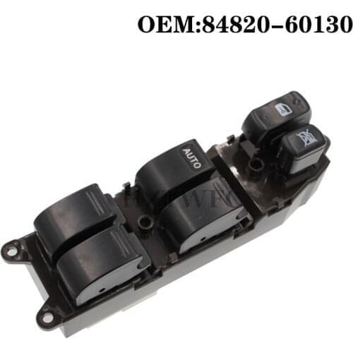 84820-60130 Electric Power Window Master Control Switch For Toyota Land Cruiser 1998-2002 100 8482060130