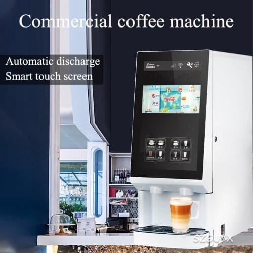 Commercial fully automatic instant coffee machine Fully automatic cold and hot juice milk tea beverage machine