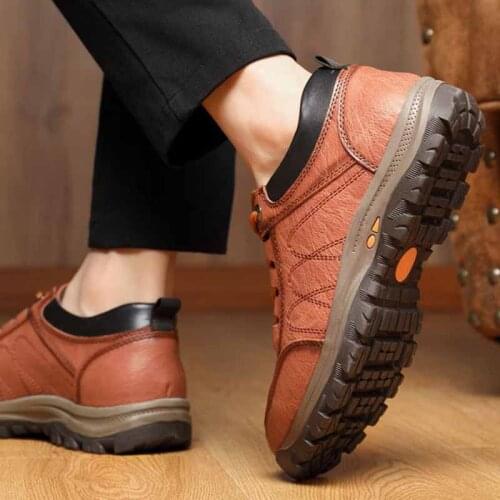 Botas Men Shoes New Boots Men Winter Snow Boots Casual Men Winter Boots Outdoor Sneakers Warm Male Shoe Waterproof Work Shoes
