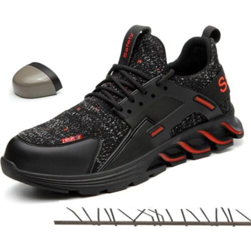 Indestructible Ryder Shoes Men Women Steel Toe Air Safety Boots Blade Designer Puncture-Proof Work Sneakers Work Safety Shoes