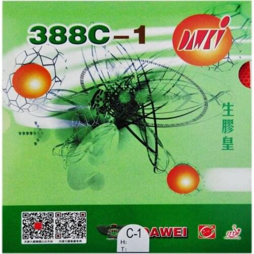 Original Dawei 388c-1 Raw Pips Out Rubber Pips-out Table Tennis Ping Pong Rubber