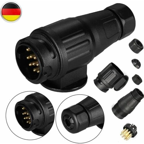 European Standards 13-pin Trailer Towing Car Truck Accessories Wire Connector Electric Trailer Plug Socket