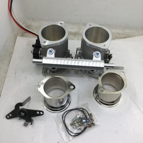 SherryBerg FAJS throttle bodies INJECTION 50IDF pattern 50mm EFI Weber FOR VW audi Gemini Escort Datsun w air horns+TPS & cable