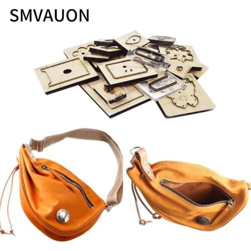 SMVAUON Wooden Die Cut Diy Shoulder Bag Mould Car 2020 New Japanese Steel Die Fill Scrapbook Suitable for Die Cutting Machine