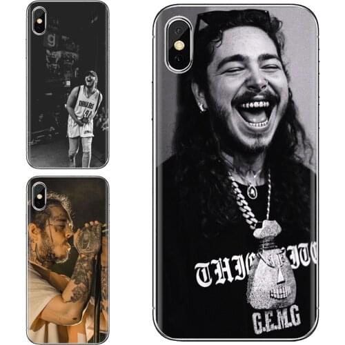 For Samsung Galaxy Note 3 4 5 8 9 S3 S4 S5 Mini S6 S7 Edge S8 S9 S10 Plus Silicone Cover Post Malone Customer