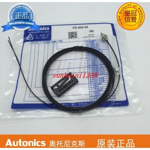 Brand new original Autonics Fiber Optic Sensor FD-420-05