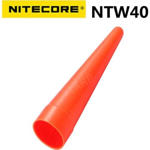 1 PC Nitecore NTW40 Diffuser Traffic Wand Suitable for MH25 EA4 P25 The Flashlight with Head of 40mm