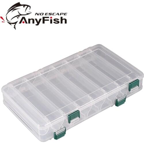 ANYFISH Fishing Lure Tackle Box TB-326 27*16*5cm Plastic Fishing Accessories Hook Bait Box Pesca Fishing Tool Tackle Boxes