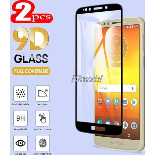 2PCS For Motorola Moto E5 Screen Protector Full Glue Tempered Glass Protective Cover Film ON MotoE5 XT1920DL, , XT1920-DL