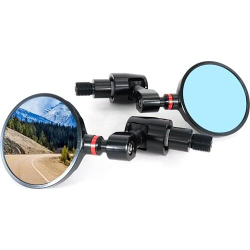 Rear View Mirrors Handle Bar End Mirrors Cafe Racer Fit For Yamaha XSR900 XSR700 Tmax500 530 MT-07 MT-09 MT10 FZ1 FZ6R FZ6 Fazer